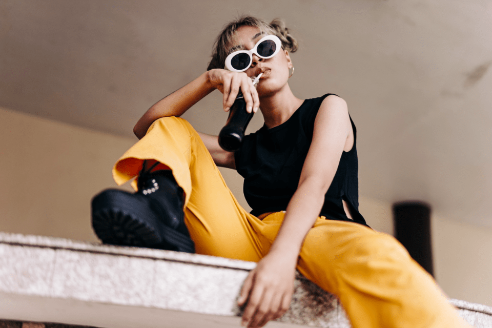 Filipino Woman in Black Tank Top and Yellow Pants - Why You Should Date a Filipina - Blossoms Dating Blog