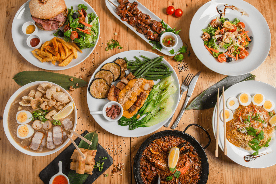 Variety of Filipino Food - The Cultural Differences to Expect When Dating a Filipina - Blossoms Dating Blog