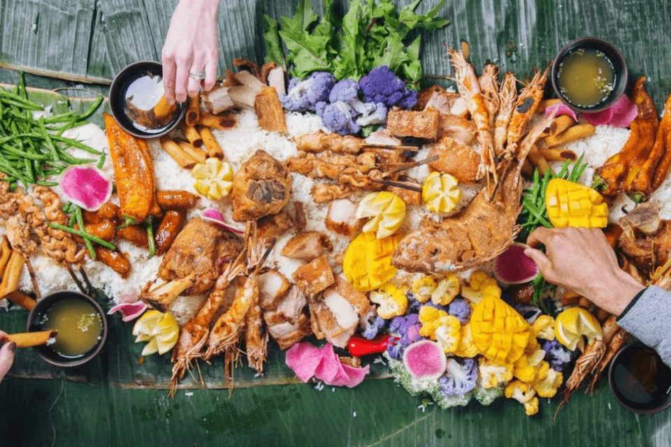 Filipino Kamayan Feast 