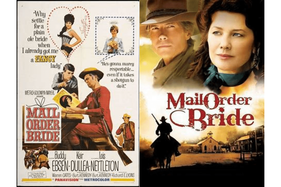 Mail Order Bride Original Movie Poster (1964) and Mail Order Bride Film Poster (2008)