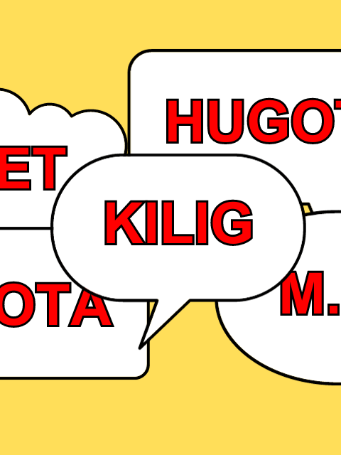 Filipino Dating Terms and Acronyms on Speech Bubbles